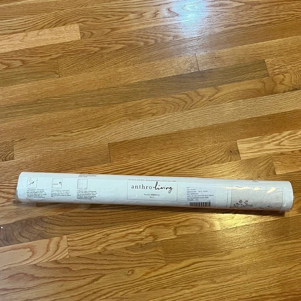 Anthropologie Blossom Chinoisserie Mural NWT